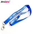 Cheap custom blank tube polyester child lanyard